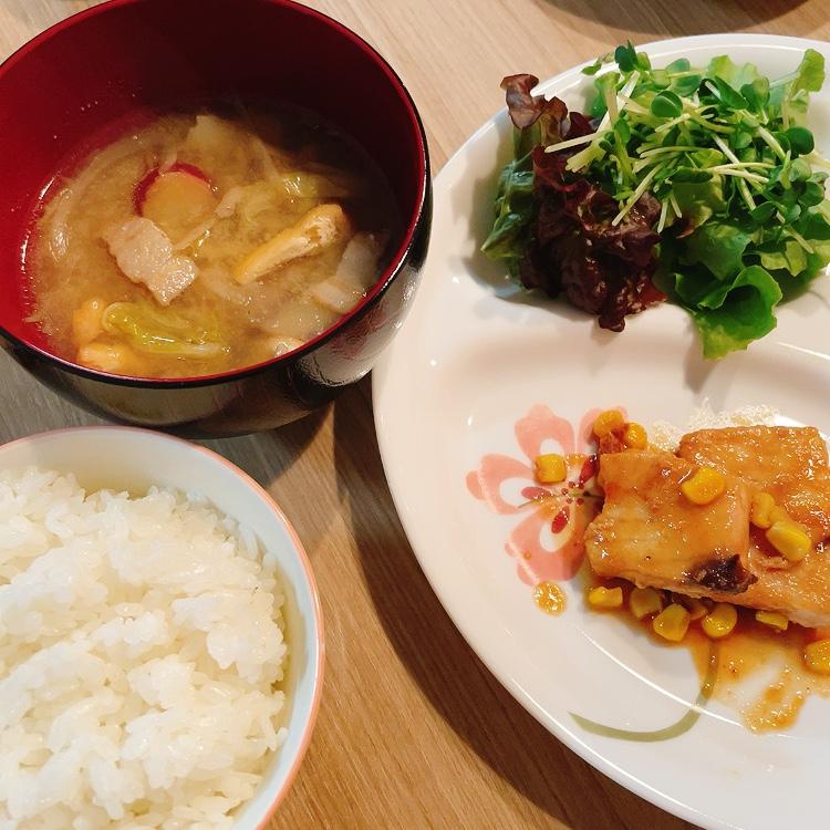 レシピに味噌汁をプラス